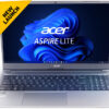 Acer Aspire Lite AMD Ryzen 3 Quad Core 5400U - (8 GB/256 GB SSD/Windows 11 Home) AL15-41 Thin and Light Laptop(15.6 Inch, Steel Grey, 1.59 Kg)